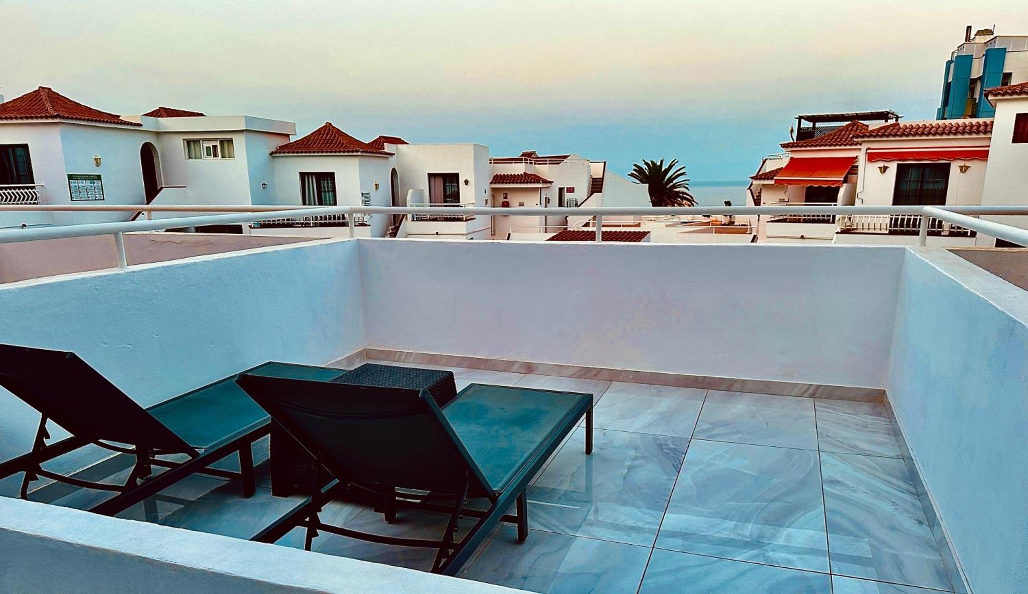 Luxury Diamond - Ocean View, Big Terraces, Air Con, Wifi Apartment Los Cristianos  Exterior photo